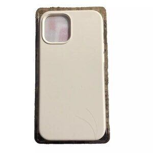 For iPhone 12 Pro Max 6.7” Solid Cream Color TPU Phone Cover Case New Open
